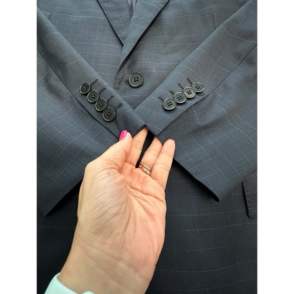 Ermenegildo Zegna Mens Blazer 100% Wool 52R 42R‎ Sport Coat Two Button #R7-15 - Picture 9 of 15